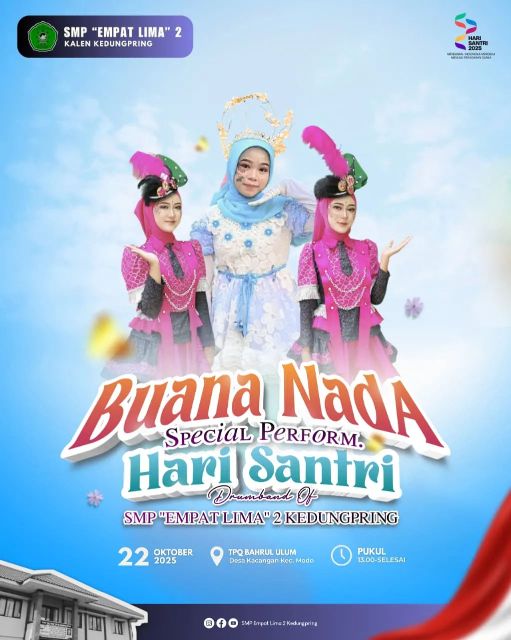 Buana Nada: Harmoni Drumband di Hari Santri